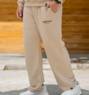 Baggy essentials beige| Hombre