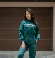 Polera los ángeles cuello verde pingo | Mujer - Imagen 2
