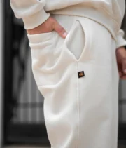 Jogger recto clásico washington perla | Unisex - Imagen 4