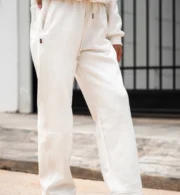 Jogger recto clásico washington perla | Unisex