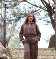 Casaca zara cierre topo | Mujer