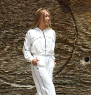 Casaca zara cierre perla | Mujer - Imagen 2