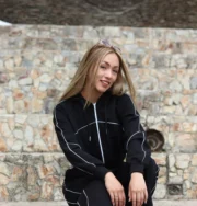 Casaca zara cierre negro | Mujer - Imagen 2