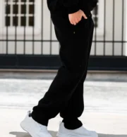 Jogger recto clásico washington negro | Unisex - Imagen 3