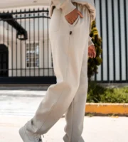 Jogger recto clásico washington beige | Unisex - Imagen 2