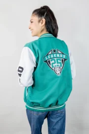 Casaca de promoción sin corte verde - Imagen 2