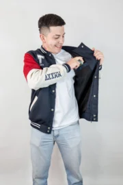 Casaca de promoción sin corte rojo / negro - Imagen 5