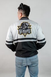 Casaca de promoción con corte negro / blanco - Imagen 2